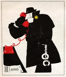 Agente você KGB. Espião da KGB.